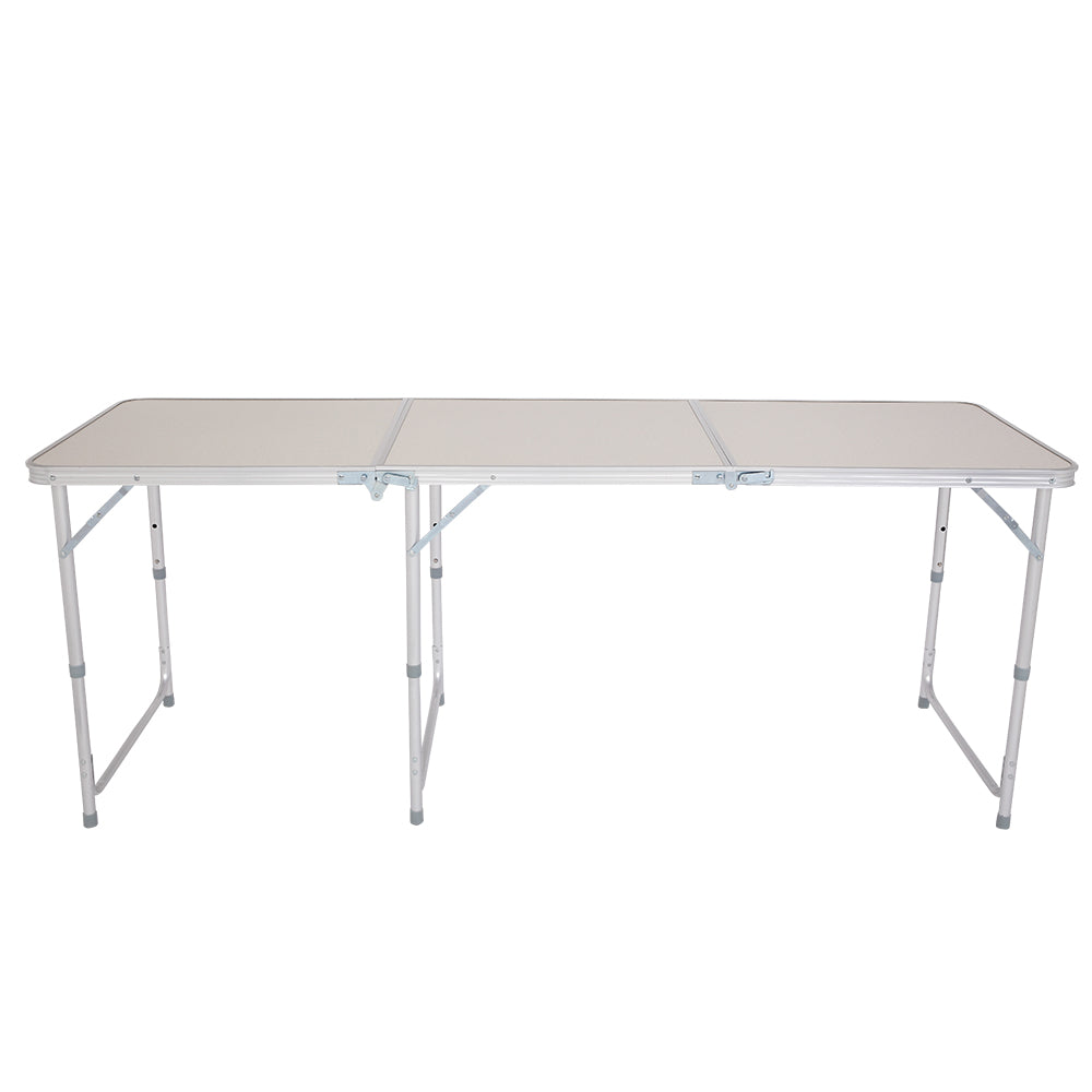 6ft Aluminum Alloy Folding Table - Outdoor & Camping Use