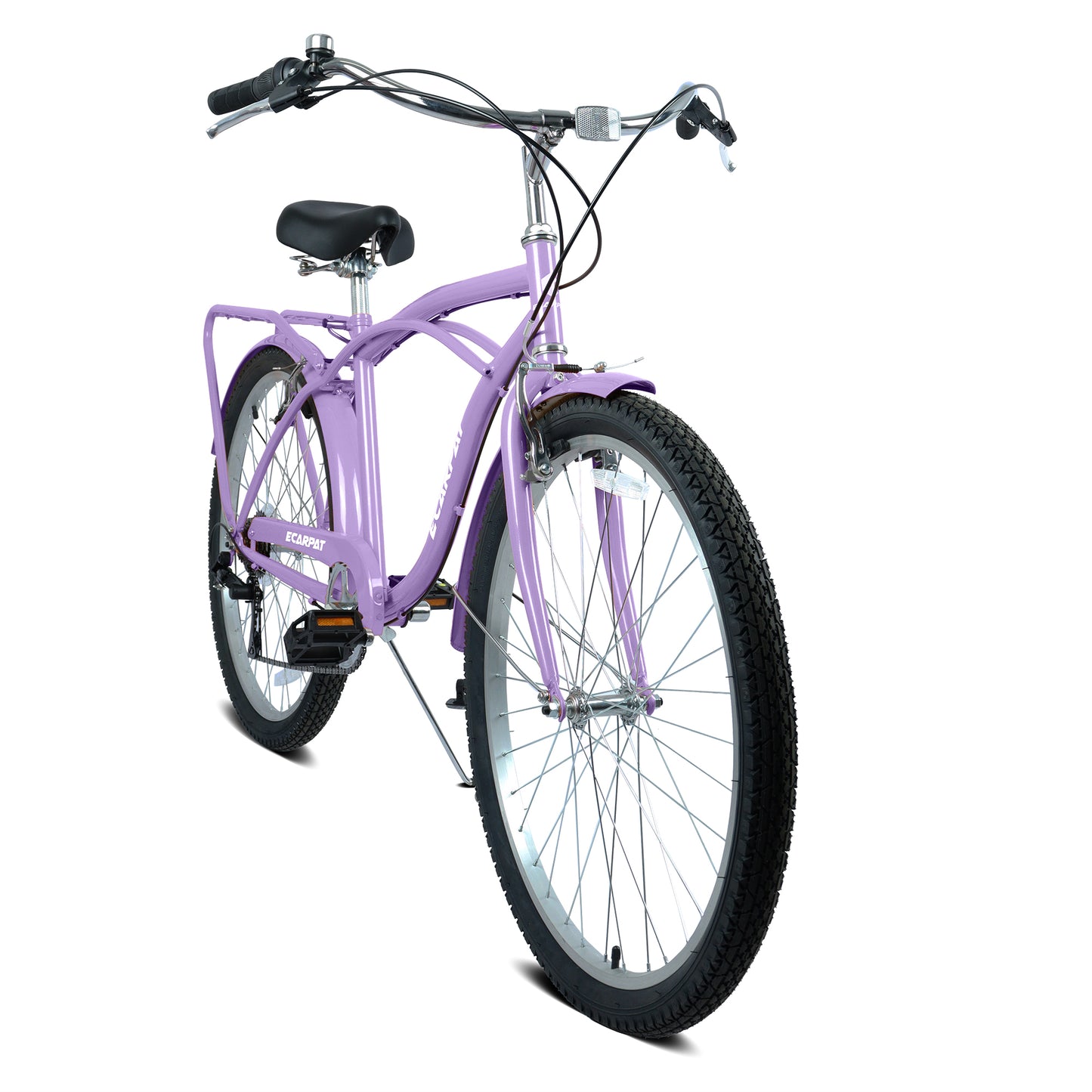 26-Inch 7-Speed Beach Cruiser Bike for Men & Women - Multiple Colors
