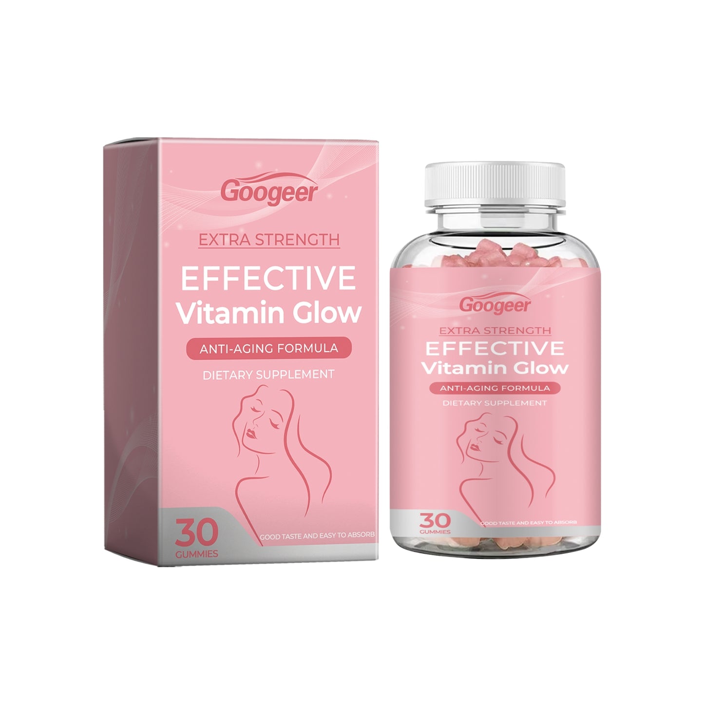 Collagen Gummies for Skin Health - 30 Gummies Natural Skin Support