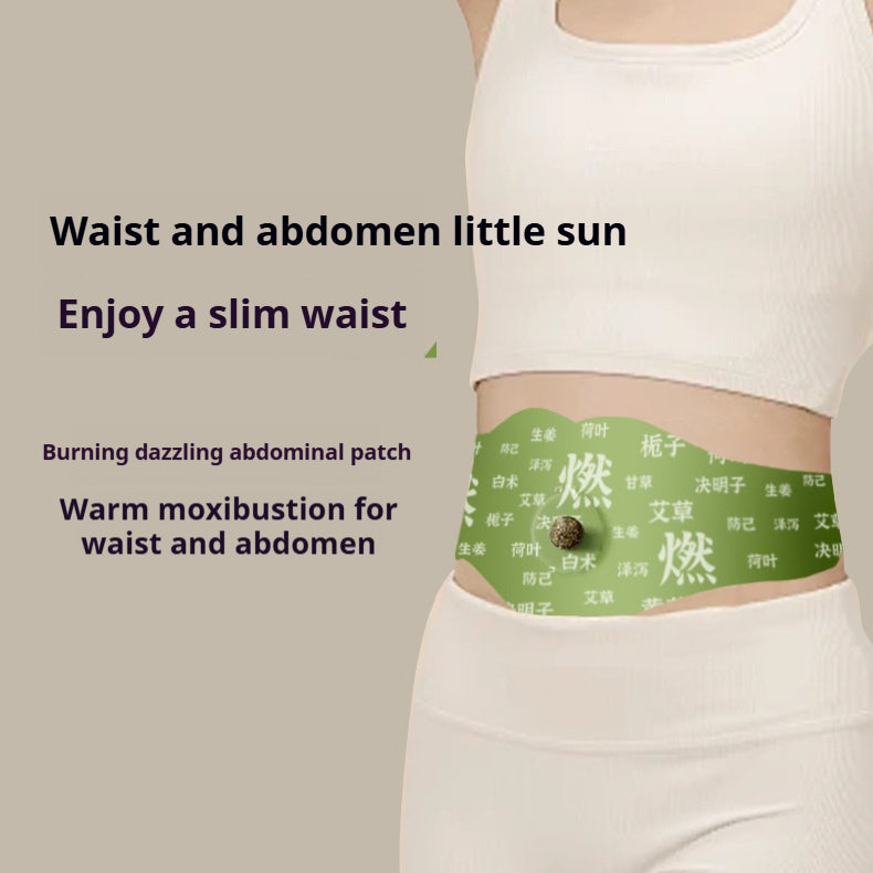 Herbal Mugwort Navel Patches - Natural Abdominal Body Shaping