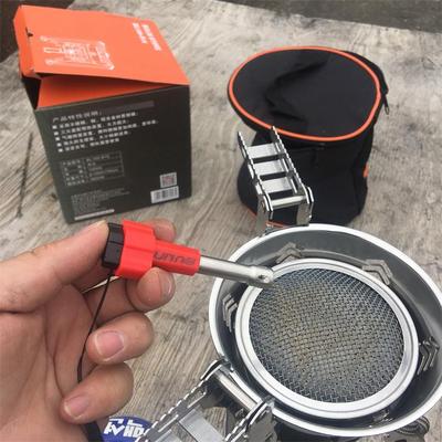 Large Gas Stove Head for Outdoor Cooking - Stainless Steel, 3800W