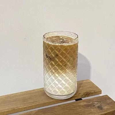 Colorful Hand Painted Water Glass - Unique Drinkware for Home & Kitchen