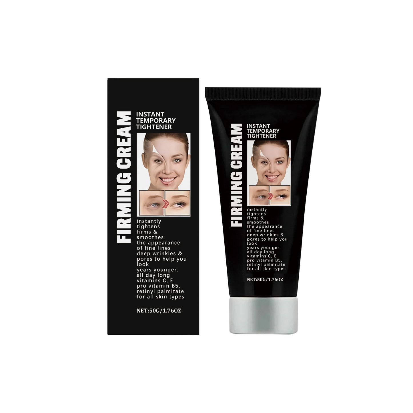 Vitamin B5 & Retinol Firming Face Cream - Moisturizing Facial Care 50g