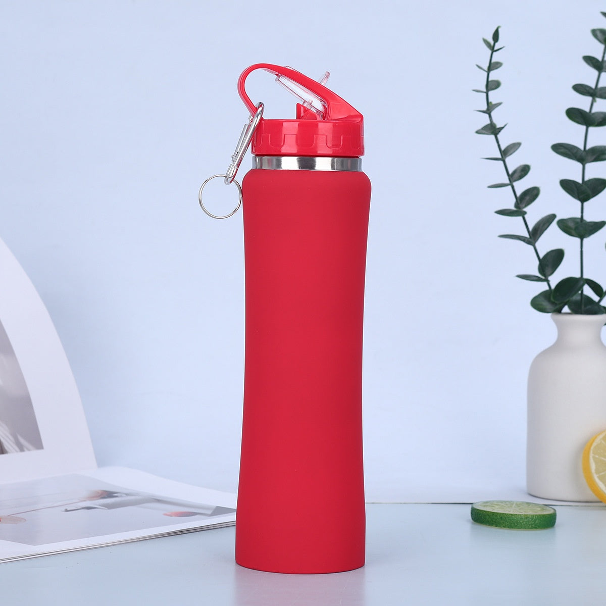 Double-Layer Stainless Steel Insulated Travel Mug - 500ML-750ML Portable Cup