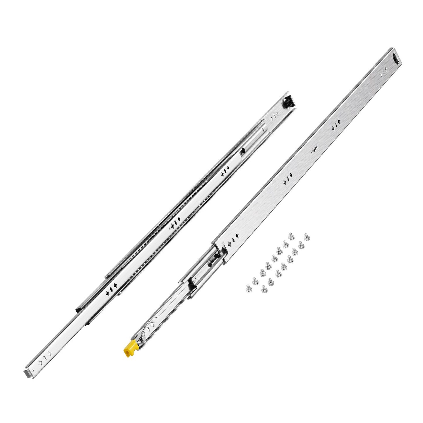 Heavy-Duty Full Extension Drawer Slides - 16-60 Inch, 250 lbs Capacity
