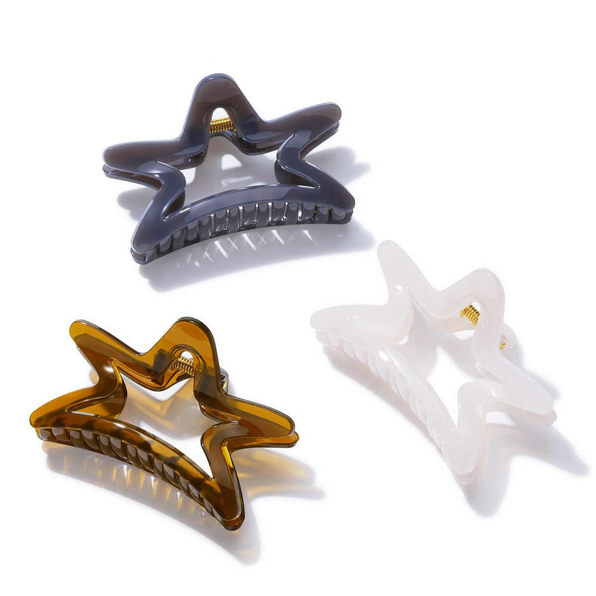 Five-Pointed Star Hair Claw Clip