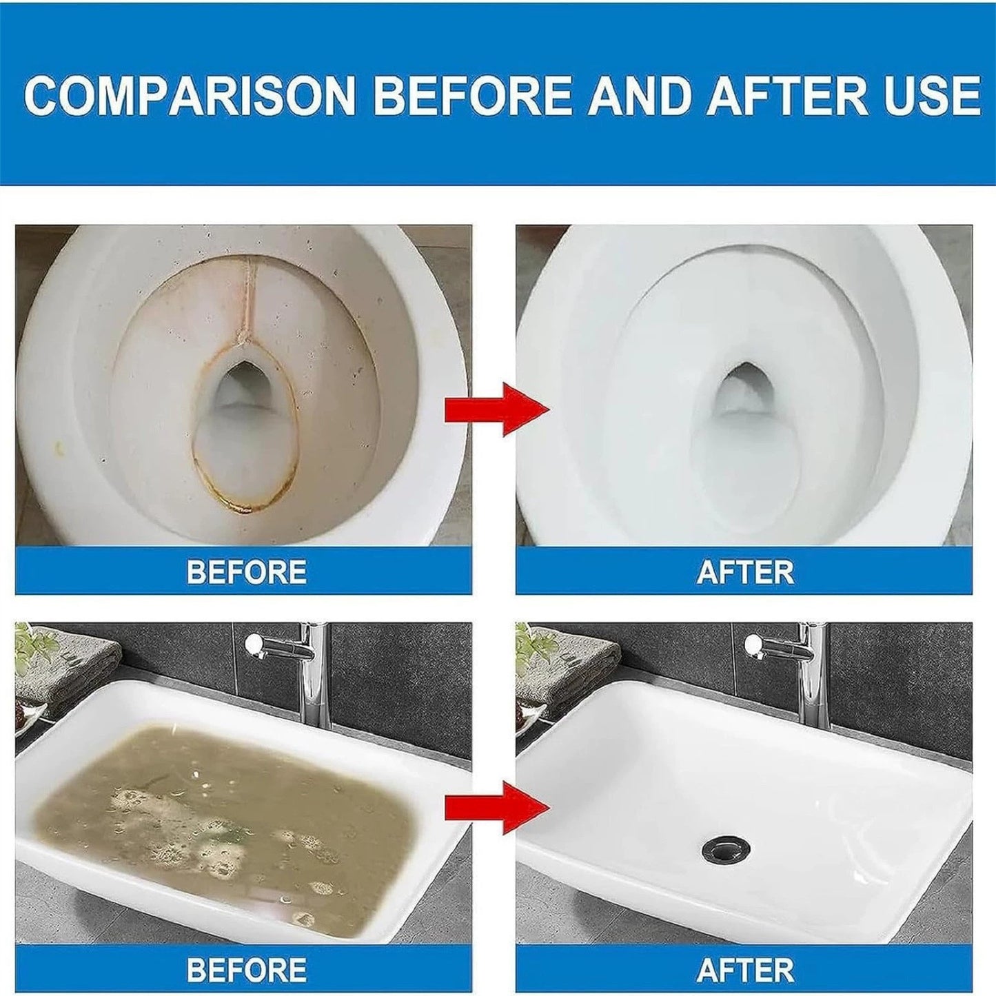 Deep Cleaning Urine Stain & Odor Remover for Toilet - 12pcs