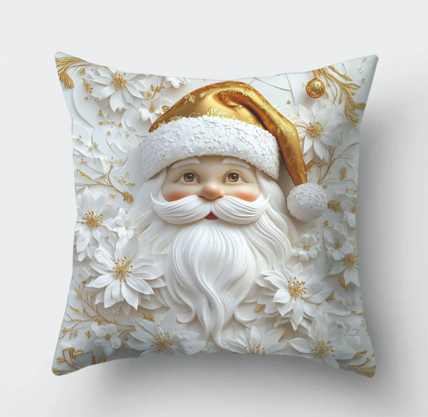 European Style Christmas Decorative Pillow Cover 45x45cm Home Decor Cushion