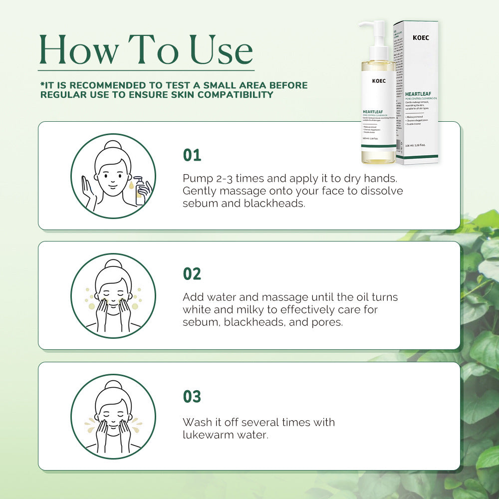 Gentle Non-Irritating Makeup Remover Oil 100ml - Skin Care