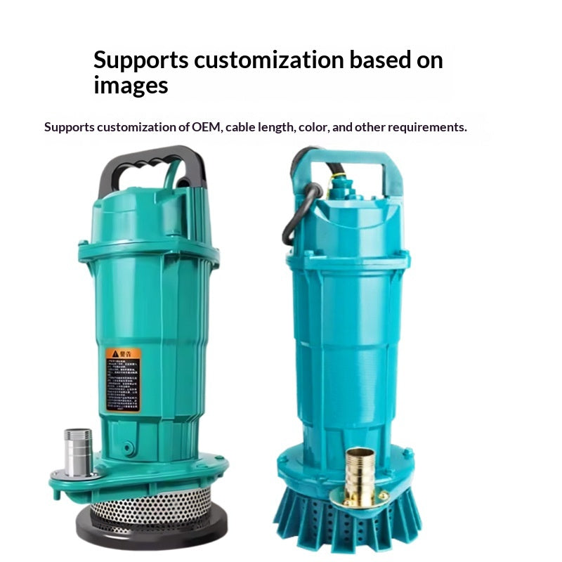 QDX Submersible Water Pump 0.75kW High-Lift Irrigation Pump