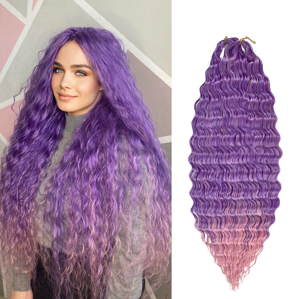 Synthetic Cosplay Wig 32 Inch High Temperature Fiber