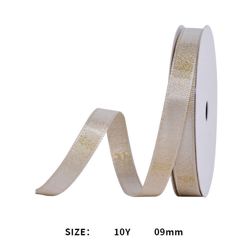 Christmas Gift Packaging Ribbon Bow Tie for Holiday Decor & Crafts