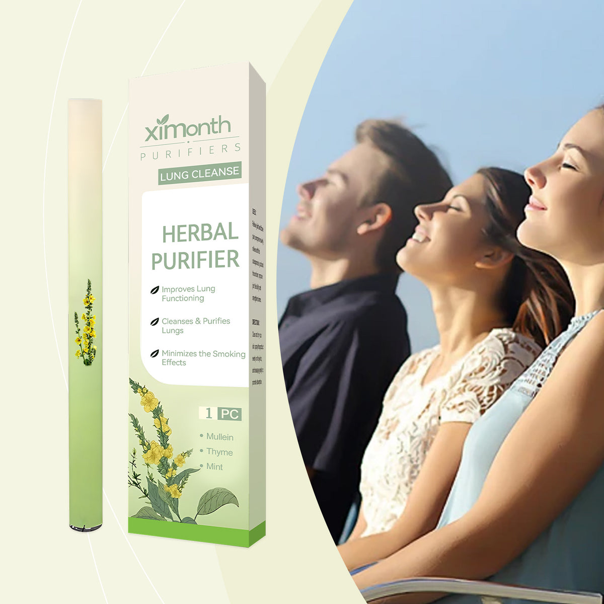 Breathing Relaxation Stick - Herbal Respiratory Care