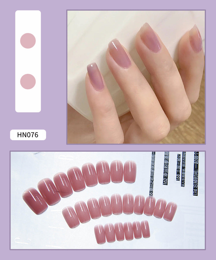 Fake Nail Art Patches - Wearable Nail Decorations for DIY Manicure