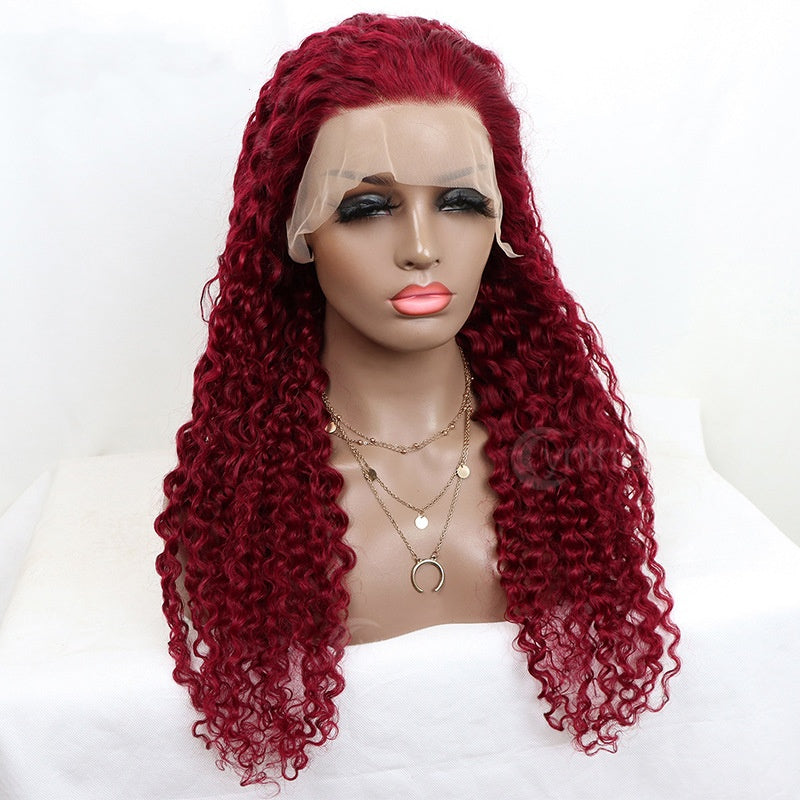 Former Lace Human Hair Wig with Water Color Variants - Natural Style & Length Options