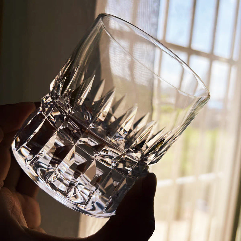 Wine Knot Handmade Carved Crystal Glass Drinkware - Multiple Variants