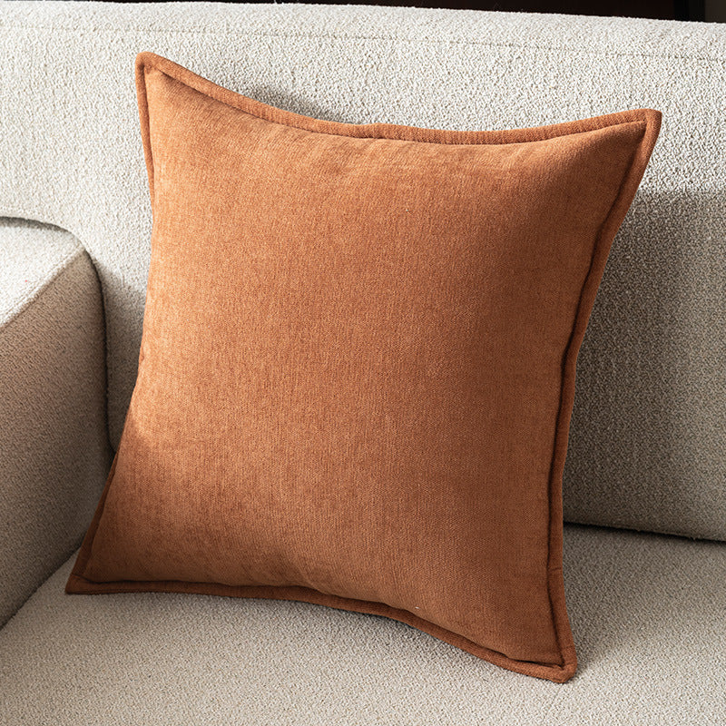 High-End Chenille Throw Pillow Cover and Cushion for Living Room Sofa
