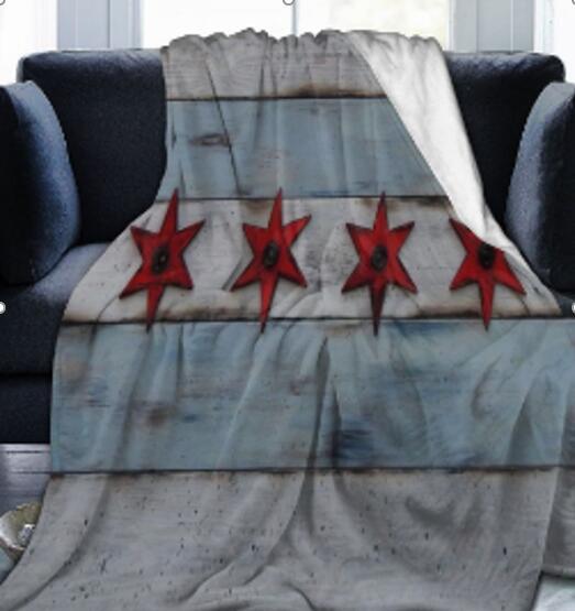 Double-Sided Flannel Sofa Blanket - Warm Modern Home Textiles