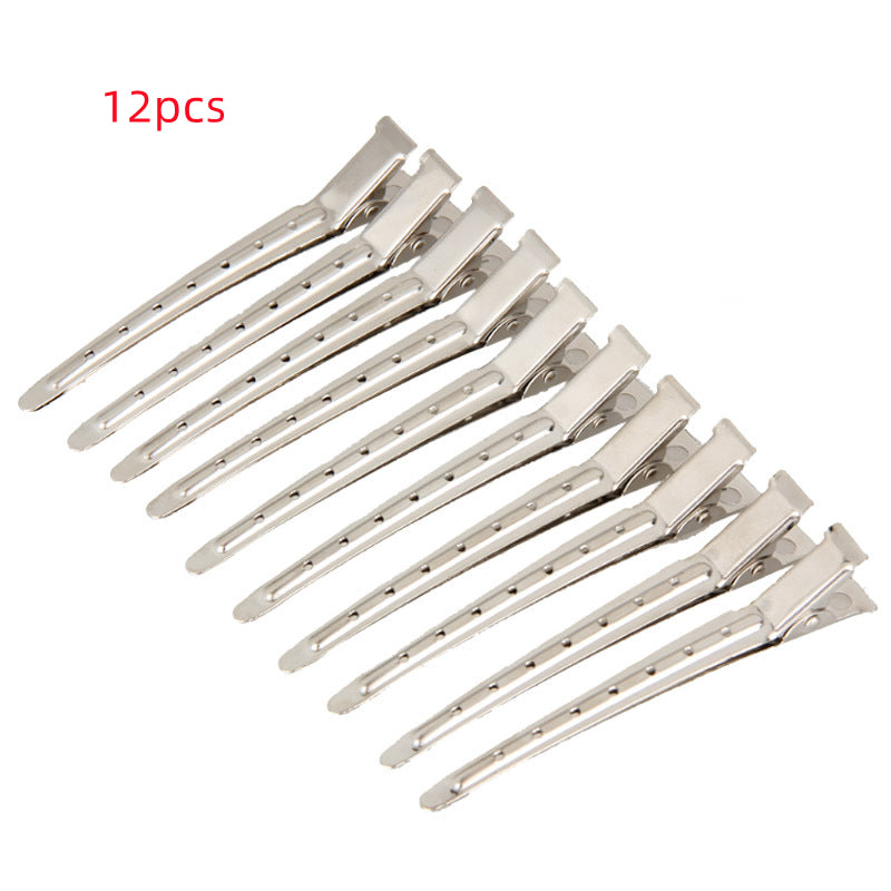 Stainless Steel Hair Clips - Duckbill Barrettes