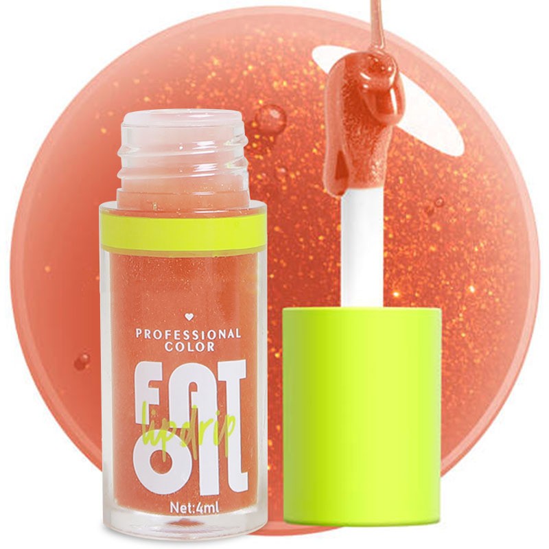 Moisturizing Lip Oil with Clear and Color Variants - 4ml Hydrating Lip Care