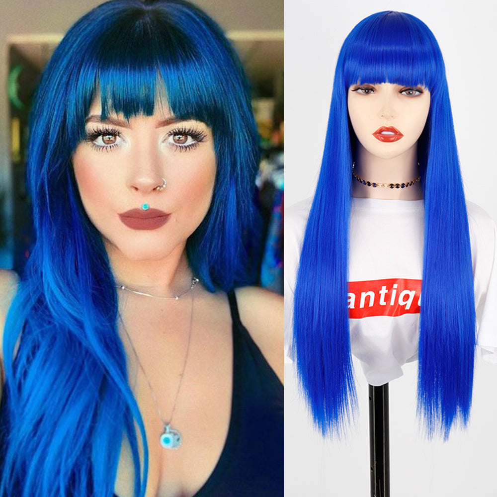 Japanese JK Long Straight Wig - Multiple Colors
