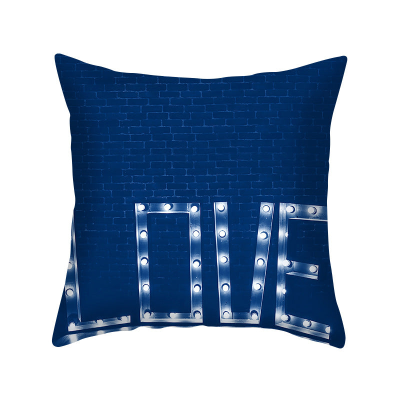 Printed Soft Material Cushion Cover 45x45cm Home Decor