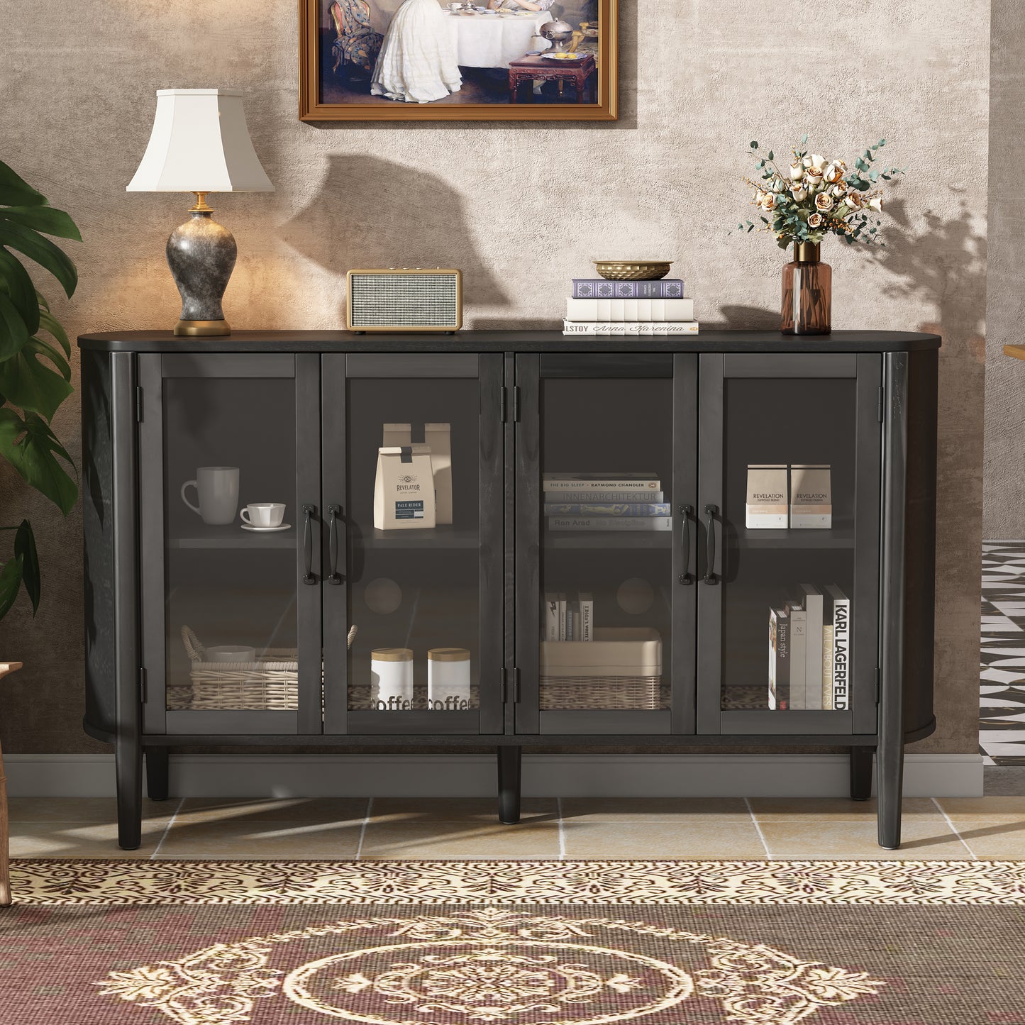 Storage Cabinet In The Entrance To Living And Dining Room, Large