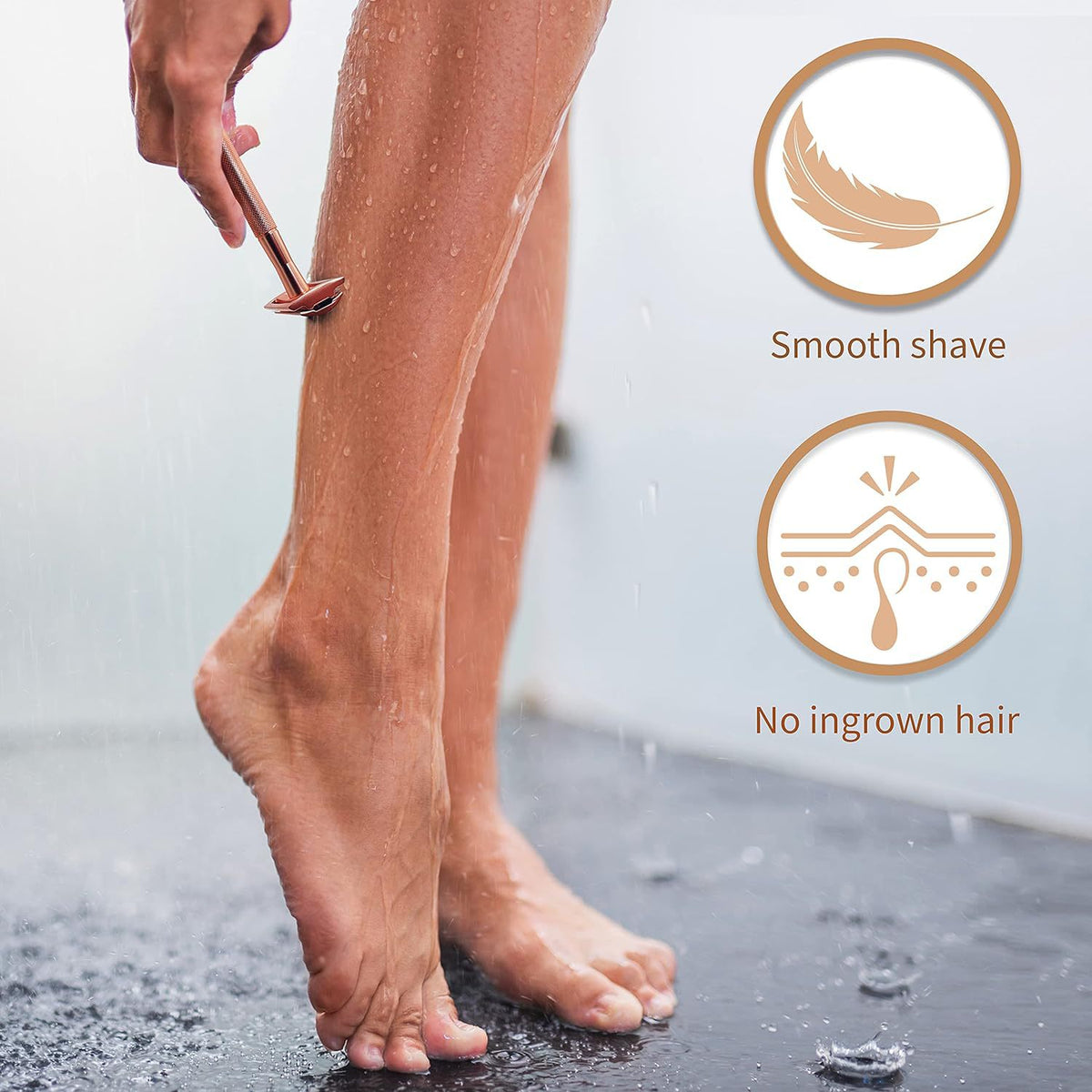 Manual Double-Sided Blade Shaver with Swedish Steel