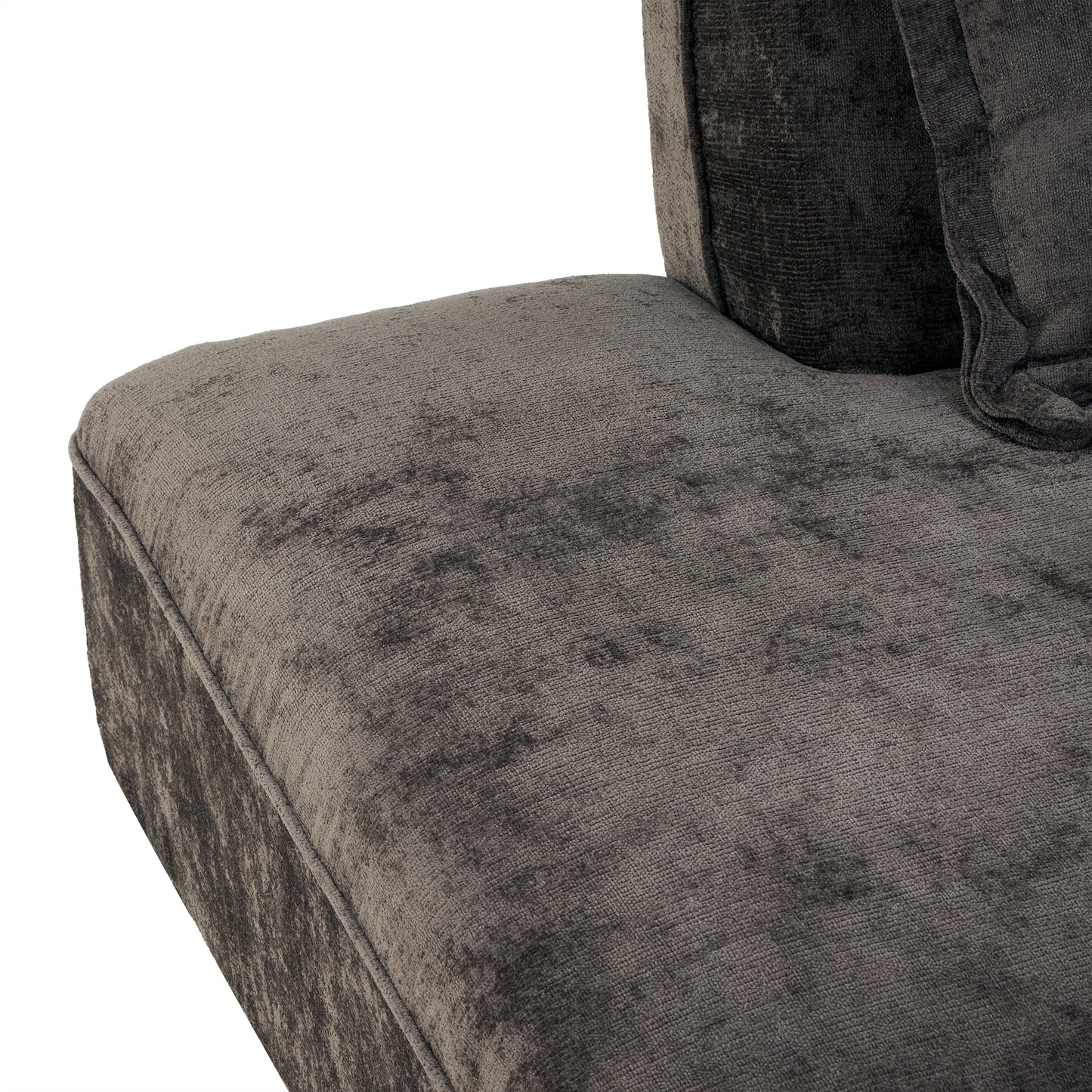122 Modern L-Shaped Sectional Sofa With High-Density Fully Compressed