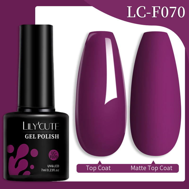 Colored Glitter Nail Glue Set for Nail Art - Waterproof & Non-Flushing