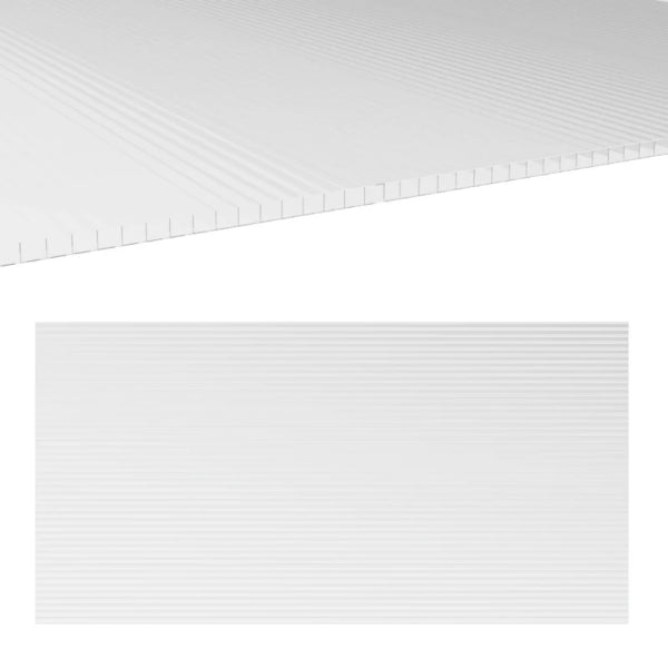Polycarbonate Greenhouse Panels - 10 Pack, 47.2" x 23.6"