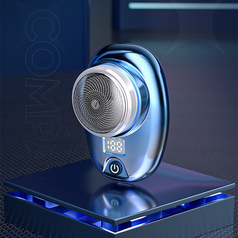 Waterproof Electric Travel Razor - Portable USB Rechargeable Shaver