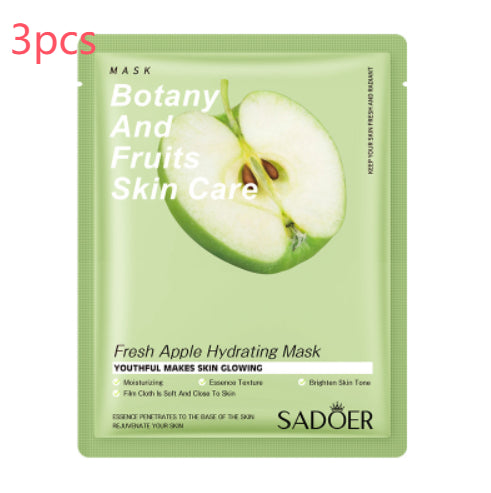 Hydrating Fruit Plant Mask - Facial Care for All Skin Types, 25g