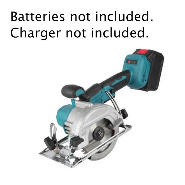 Battery Hand Circular Saw 125mm for Makita 18V Cordless Brushless Saws - Blue