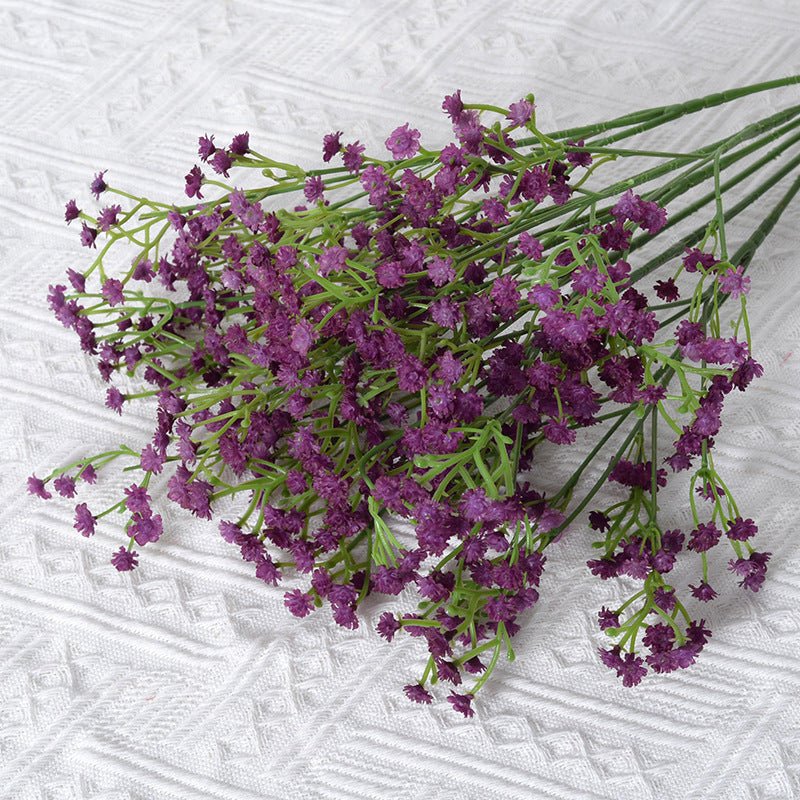 Starry Soft Rubber Artificial Flower for Wedding & Home Decor