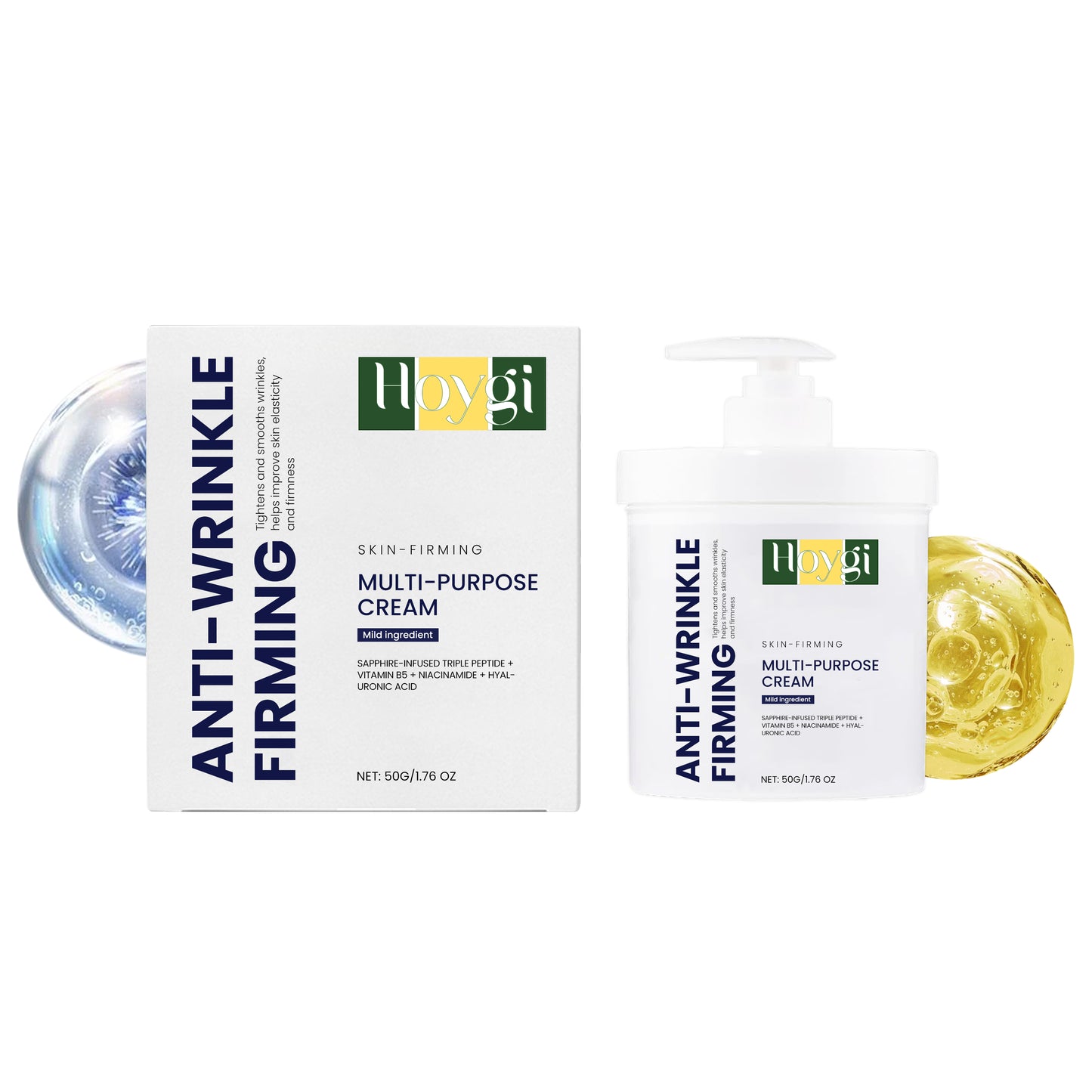 Hydrating Anti-Aging Facial Moisturizer with Tripeptide & Vitamin B5