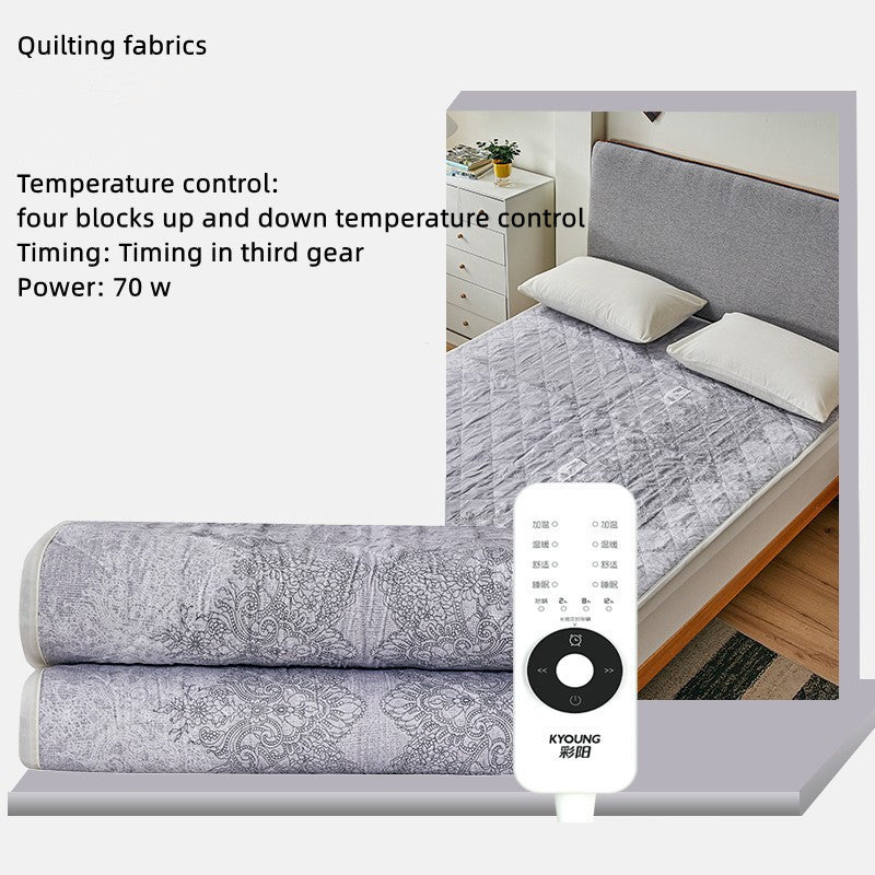 Electric Heating Blanket with Dual Control - Multiple Sizes & Styles