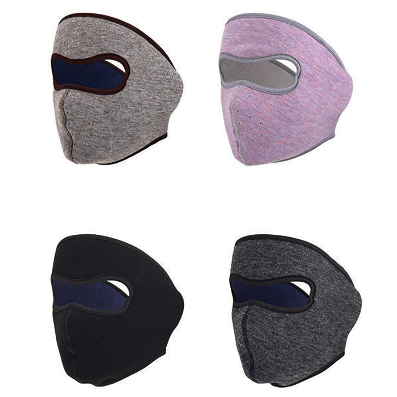 Velvet Breathable Riding Facial Mask