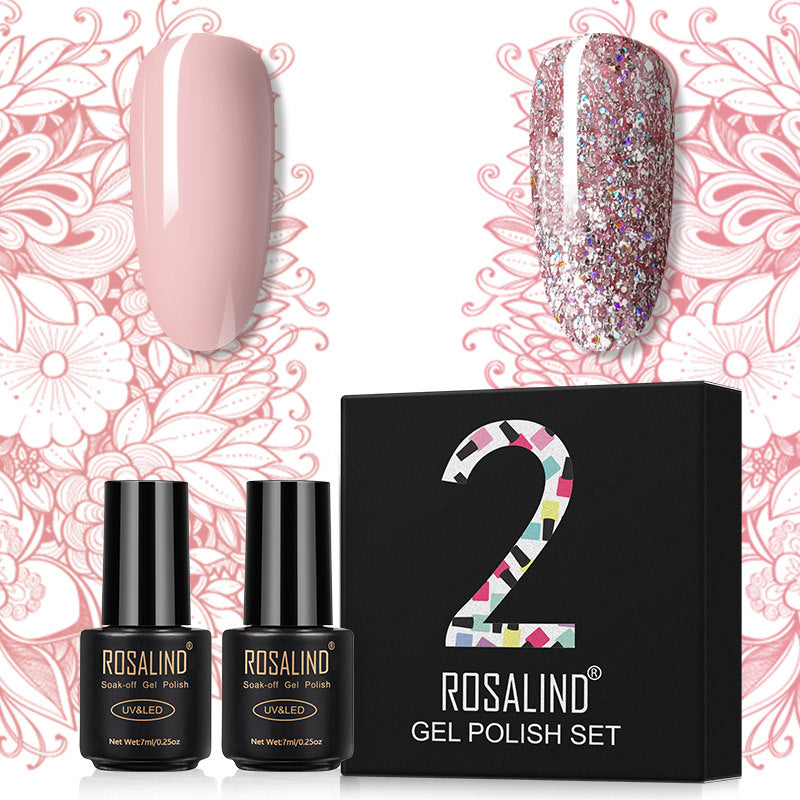 Nail Gel Base Coat - 2 Piece Set, 7ml Each
