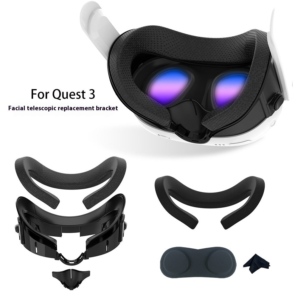 Black PU Replacement Mask - Adjustable Fit