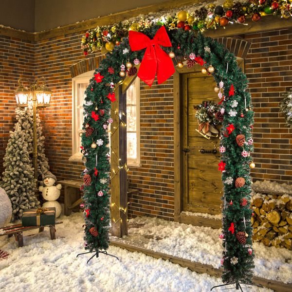 PVC Christmas Arch Decoration - 240x40x265cm