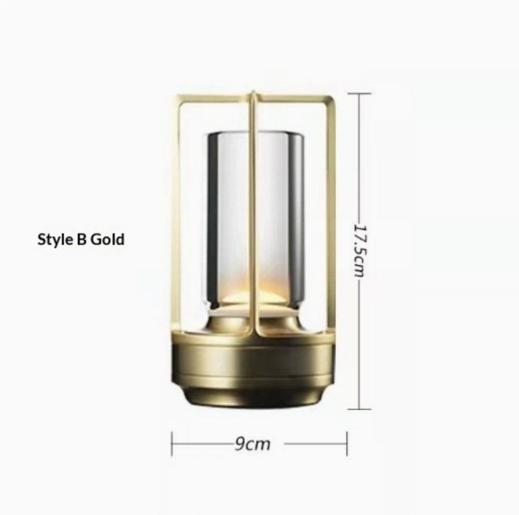 Portable Touch Control LED Night Light with 5000mAh Battery for Bedroom Camping & Home