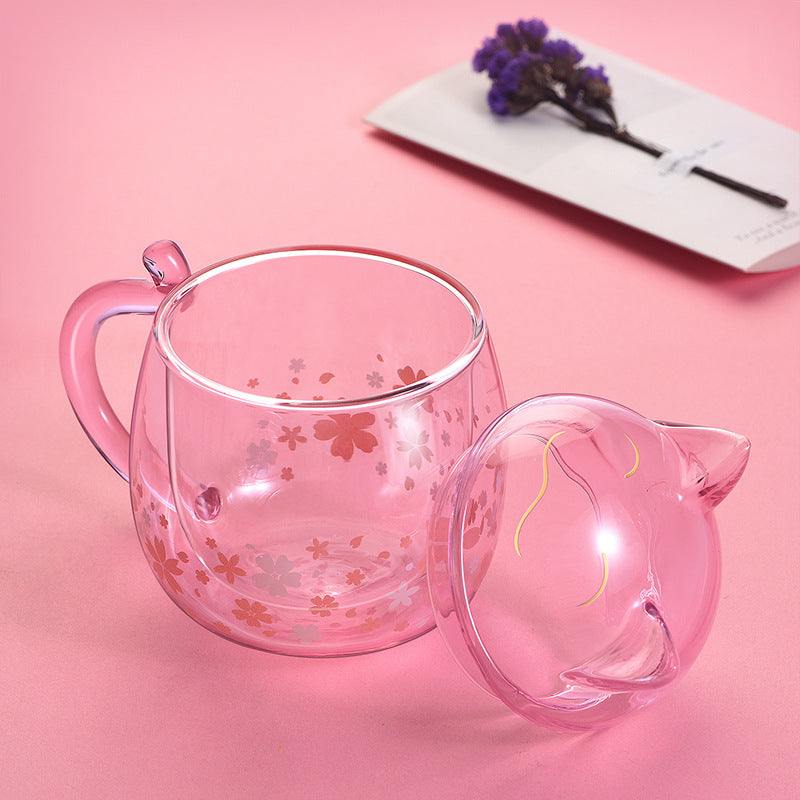 Heat-Resistant Double Layer Borosilicate Glass Cup for Hot Drinks