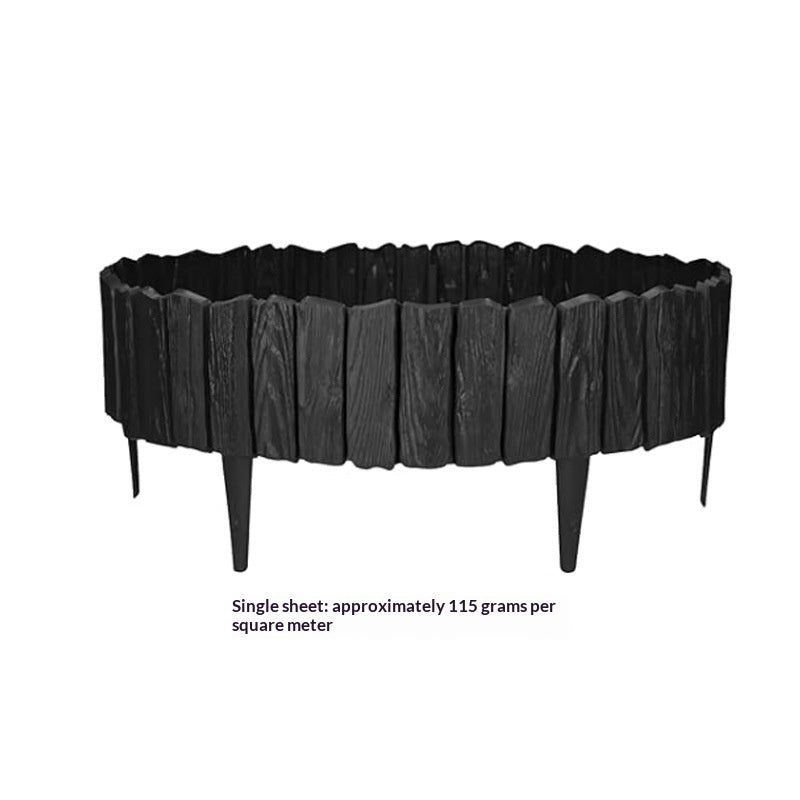 Flexible Modular Garden Fence - Interlocking Plastic Fence Panels for Yard & Garden