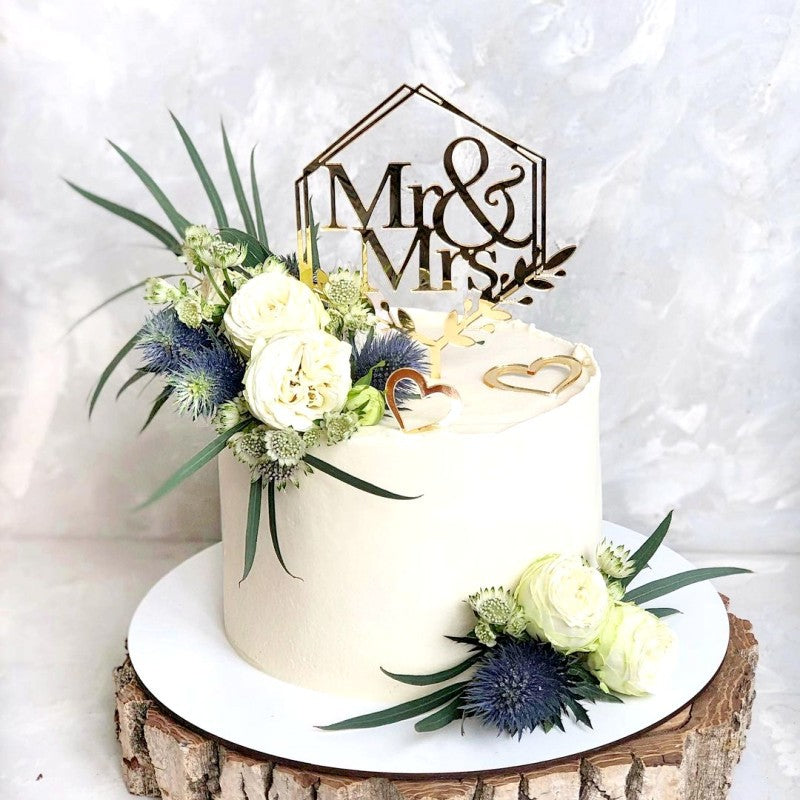Wedding Proposal Acrylic Cake Insert - Love Heart Ring & More