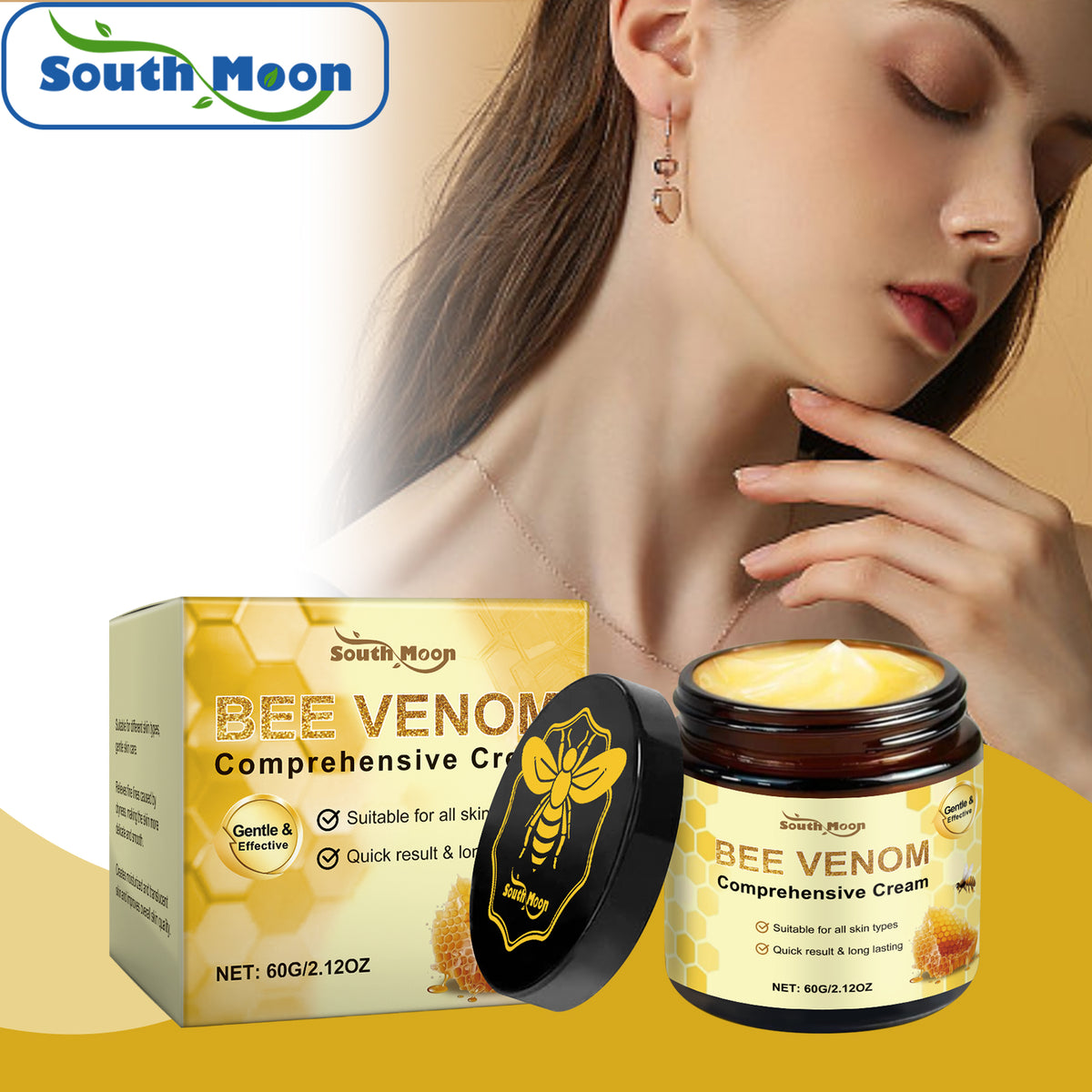 Bee Skin Moisturizing Cream 60g