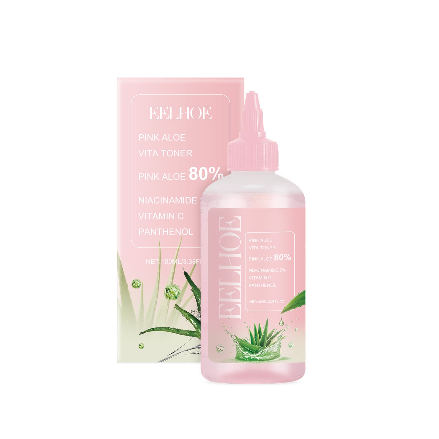 Aloe Vera Soothing Facial Toner - Hydrating & Brightening Skin Care 100ml
