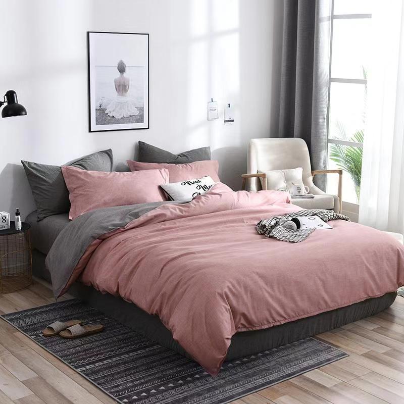Luxurious 3-Piece Bedding Set with Duvet Cover and Pillowcases - Multiple Sizes