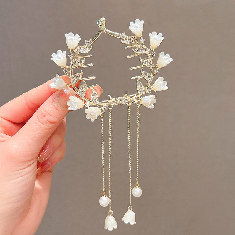 Tulip Tassel Hairpin Clip