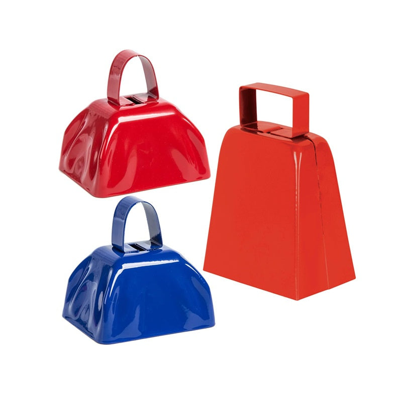 Three-Inch Cowbell Hand Bell for Crafts Home & Party Decorations